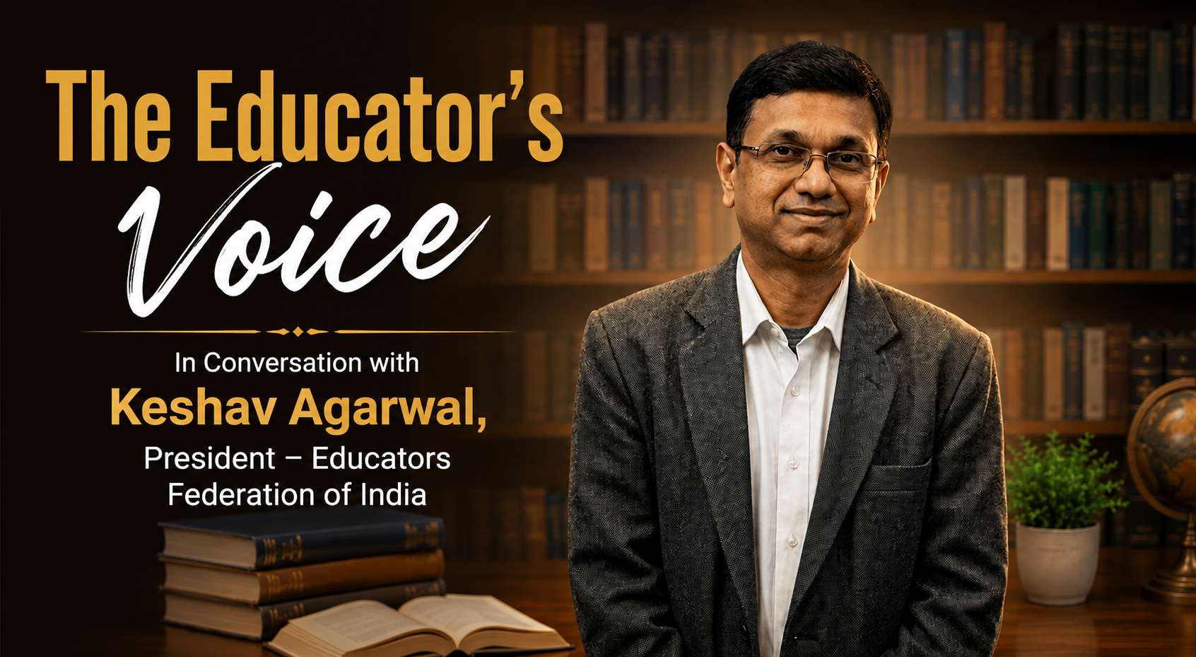 The Educator’s Voice In Conversation with Keshav Agarwal