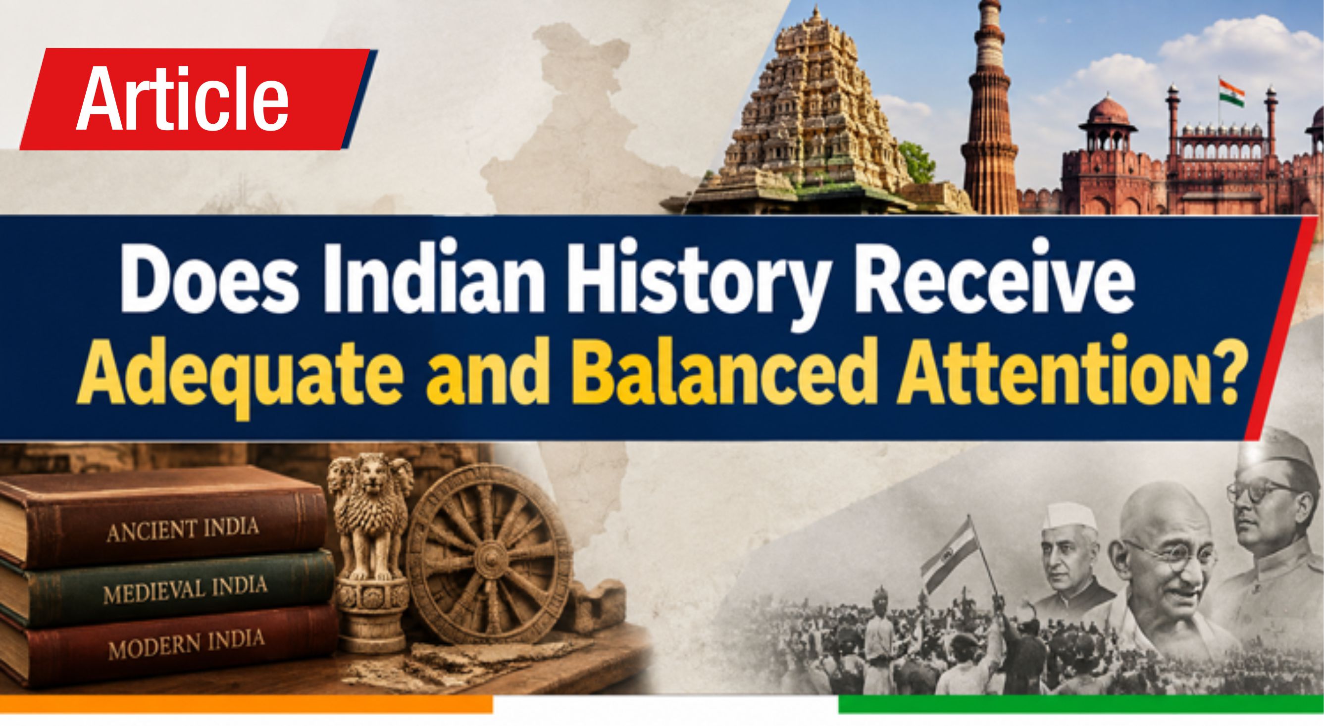 Does Indian History Receive Adequate and Balanced Attention?