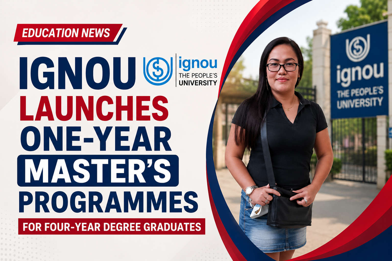 IGNOU Launches One-Year Master’s Programmes for F…