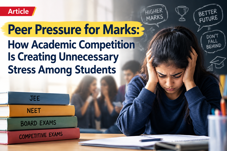 Peer Pressure for Marks: How Academic Competition Is Creating Unnecessary Stress Among Students