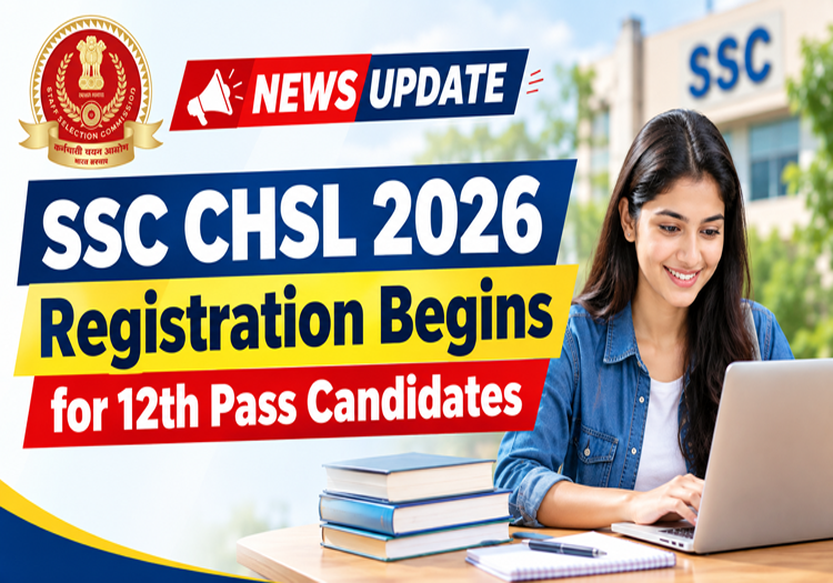 SSC CHSL 2026 Registration Begins for 12th Pass C…
