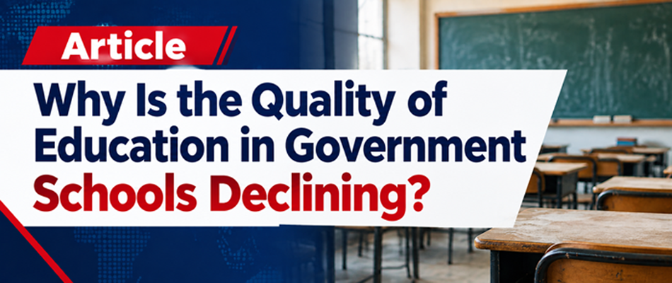 Why Is the Quality of Education in Government Schools Declining?
